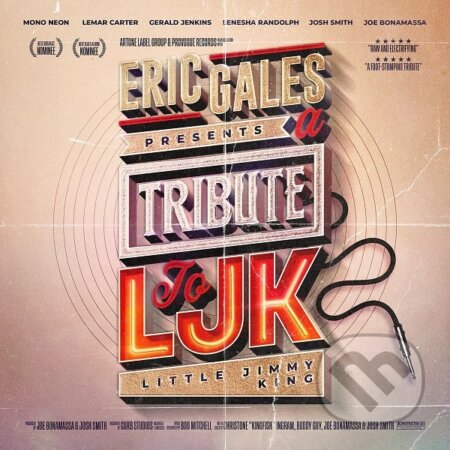 Hudobné CD: Eric Gales: A Tribute To LJK (Music on Vinyl). Music on Vinyl, 2025 Hudobné CD: Eric Gales: A Tribute To LJK (Music on Vinyl). Music on Vinyl, 2025