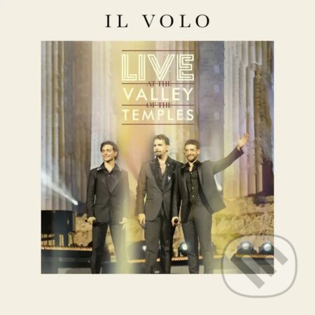 Hudební CD: Il Volo: Live At The Valley Of The Temples (Sony Music Entertainment). Sony Music Entertainment, 2025 Hudební CD: Il Volo: Live At The Valley Of The Temples (Sony Music Entertainment). Sony Music Entertainment, 2025