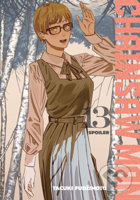 Kniha: Chainsaw Man 13 - Spoiler (Tacuki Fudžimoto). Crew, 2025 Kniha: Chainsaw Man 13 - Spoiler (Tacuki Fudžimoto). Crew, 2025