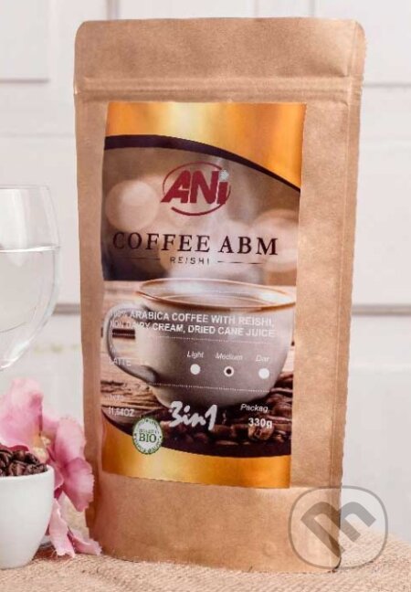Kávy a čaje: ABM Reishi 3v1 instantná káva (Ani). Ani Kávy a čaje: ABM Reishi 3v1 instantná káva (Ani). Ani
