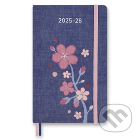 Moleskine – 18-mesačný plánovací zápisník (diár) 2025/2026 - Sakura (Moleskine). Moleskine, 2025 Moleskine – 18-mesačný plánovací zápisník (diár) 2025/2026 - Sakura (Moleskine). Moleskine, 2025