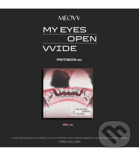 Hudební CD: Meovv: My Eyes Open Vvide / Random Photobook edition (Bertus). Bertus, 2025 Hudební CD: Meovv: My Eyes Open Vvide / Random Photobook edition (Bertus). Bertus, 2025