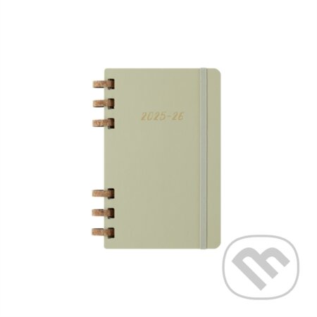 Moleskine – 12-mesačný týždenný študentský špirálový plánovací zápisník (diár) Academic 2025/2026 - svetlo zelený (Moleskine). Moleskine, 2025 Moleskine – 12-mesačný týždenný študentský špirálový plánovací zápisník (diár) Academic 2025/2026 - svetlo zelený (Moleskine). Moleskine, 2025