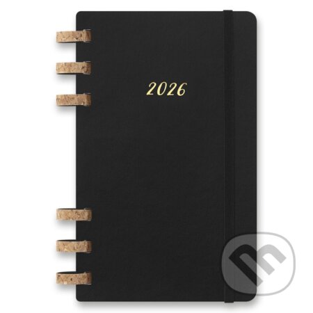Moleskine – 12-mesačný mesačný/týždenný špirálový plánovací zápisník (diár) Spiral 2026 - čierny (Moleskine). Moleskine, 2025 Moleskine – 12-mesačný mesačný/týždenný špirálový plánovací zápisník (diár) Spiral 2026 - čierny (Moleskine). Moleskine, 2025