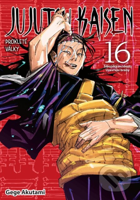 Kniha: Jujutsu Kaisen - Prokleté války 16 (Gege Akutami). Crew, 2025 Kniha: Jujutsu Kaisen - Prokleté války 16 (Gege Akutami). Crew, 2025