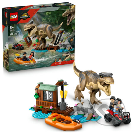 Spoločenská hra: LEGO® Jurassic World™ 76975 T-rex a útek po rieke (LEGO). LEGO Spoločenská hra: LEGO® Jurassic World™ 76975 T-rex a útek po rieke (LEGO). LEGO
