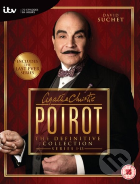 Film: Agatha Christie's Poirot: The Definitive Collection (Damien Timmer, David Suchet, Michele Buck a Nick Elliott) (DVD). , 2013 Film: Agatha Christie's Poirot: The Definitive Collection (Damien Timmer, David Suchet, Michele Buck a Nick Elliott) (DVD). , 2013