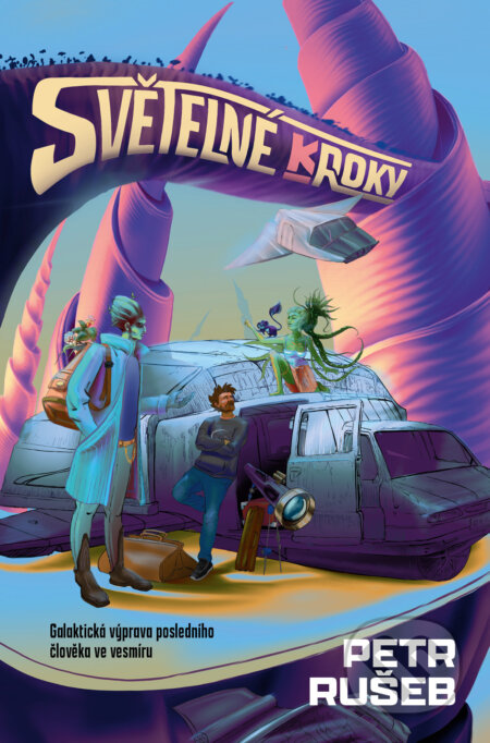 Kniha: Světelné kroky (Petr Rušeb). Fobos, 2025 Kniha: Světelné kroky (Petr Rušeb). Fobos, 2025