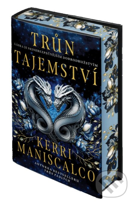 Kniha: Trůn tajemství (Kerri Maniscalco). King Cool, 2025 Kniha: Trůn tajemství (Kerri Maniscalco). King Cool, 2025
