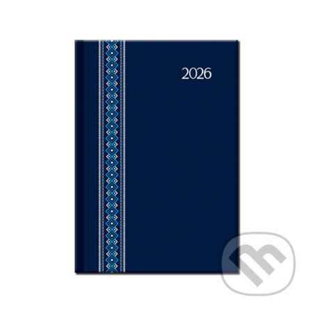 Denný diár FOLK EXTRA 2026 (modrý) (Spektrum grafik). Spektrum grafik, 2025 Denný diár FOLK EXTRA 2026 (modrý) (Spektrum grafik). Spektrum grafik, 2025