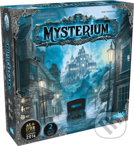 Společenská hra: Mysterium CZ (2025) (Oleksandr Nevskiy a Oleg Sidorenko). , 2025 Společenská hra: Mysterium CZ (2025) (Oleksandr Nevskiy a Oleg Sidorenko). , 2025