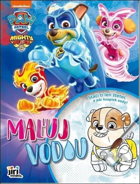 Kniha: Maľuj vodou: Labková patrola (Jiri Models SK). Jiri Models SK, 2025 Kniha: Maľuj vodou: Labková patrola (Jiri Models SK). Jiri Models SK, 2025