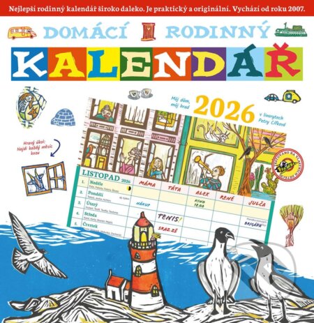 Domácí rodinný kalendář 2026 (Pavla Köpplová). Scrumage, 2025 Domácí rodinný kalendář 2026 (Pavla Köpplová). Scrumage, 2025
