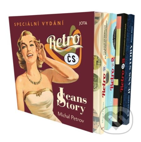 Kniha: RETRO ČS 1-3 + Jeans Story - BOX (Michal Petrov). Jota, 2025 Kniha: RETRO ČS 1-3 + Jeans Story - BOX (Michal Petrov). Jota, 2025
