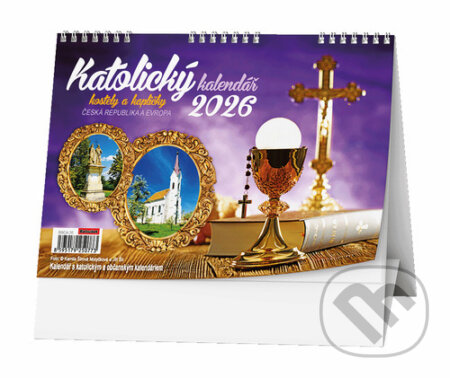 Katolický kalendář 2026 - stolní kalendář (Baloušek). Baloušek, 2025 Katolický kalendář 2026 - stolní kalendář (Baloušek). Baloušek, 2025