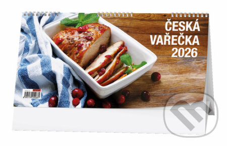 Česká vařečka 2026 - stolní kalendář (Baloušek). Baloušek, 2025 Česká vařečka 2026 - stolní kalendář (Baloušek). Baloušek, 2025