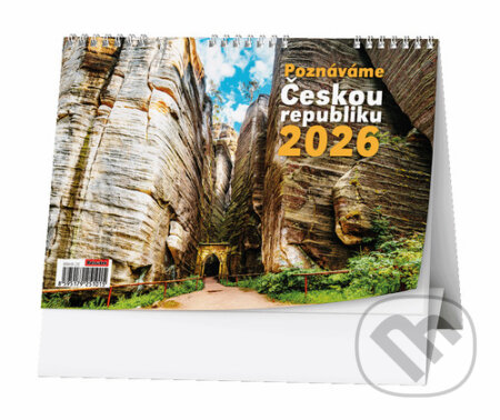 Poznáváme Českou republiku 2026 - stolní kalendář (Baloušek). Baloušek, 2025 Poznáváme Českou republiku 2026 - stolní kalendář (Baloušek). Baloušek, 2025
