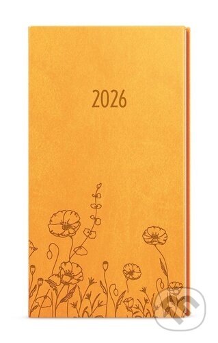 Týdenní diář 2026 Jakub Vivella s ražbou kapesní okrová Louka (Baloušek). Baloušek, 2025 Týdenní diář 2026 Jakub Vivella s ražbou kapesní okrová Louka (Baloušek). Baloušek, 2025