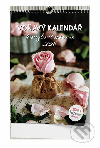 Voňavý kalendář Kouzlo domova 2026 - nástěnný kalendář (Baloušek). Baloušek, 2025 Voňavý kalendář Kouzlo domova 2026 - nástěnný kalendář (Baloušek). Baloušek, 2025