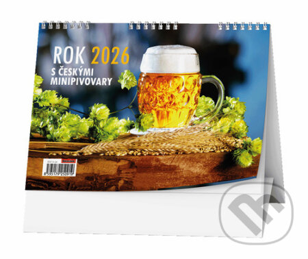 Rok 2026 s českými minipivovary - stolní kalendář (Baloušek). Baloušek, 2025 Rok 2026 s českými minipivovary - stolní kalendář (Baloušek). Baloušek, 2025