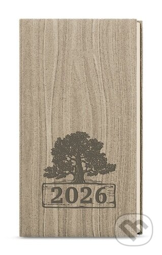 Týdenní diář 2026 Jakub Wood kapesní světle hnědá (Baloušek). Baloušek, 2025 Týdenní diář 2026 Jakub Wood kapesní světle hnědá (Baloušek). Baloušek, 2025