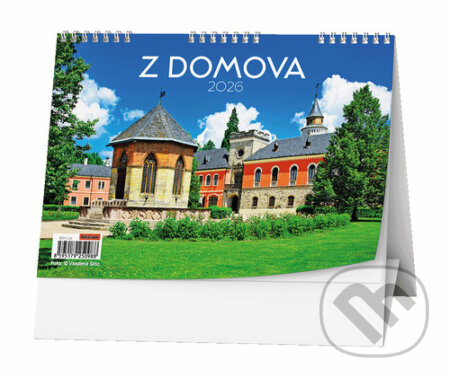Z domova 2026 - stolní kalendář (Baloušek). Baloušek, 2025 Z domova 2026 - stolní kalendář (Baloušek). Baloušek, 2025