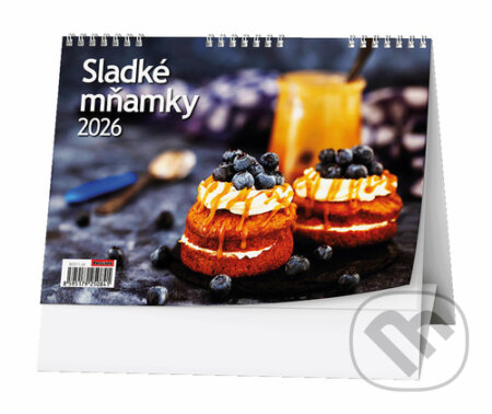 Sladké mňamky 2026 - stolní kalendář (Baloušek). Baloušek, 2025 Sladké mňamky 2026 - stolní kalendář (Baloušek). Baloušek, 2025