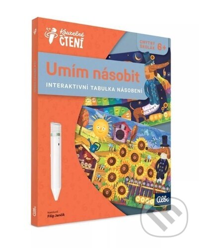 Kniha: Kouzelné čtení: Umím násobit (Albi). Albi, 2025 Kniha: Kouzelné čtení: Umím násobit (Albi). Albi, 2025