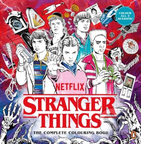 Kniha: Stranger Things: The Complete Colouring Book (Netflix Entertainment LLC). Cornerstone, 2025 Kniha: Stranger Things: The Complete Colouring Book (Netflix Entertainment LLC). Cornerstone, 2025