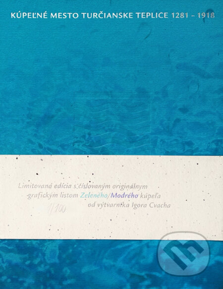 Kniha: Kúpeľné mesto Turčianske Teplice 1281 - 1918 (Ľubomír Jankovič). Aliga, 2023 Kniha: Kúpeľné mesto Turčianske Teplice 1281 - 1918 (Ľubomír Jankovič). Aliga, 2023
