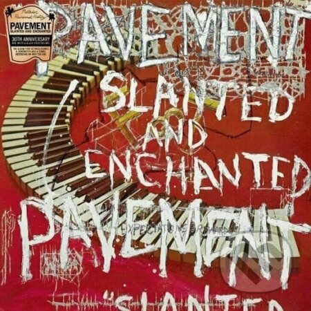 Hudobné CD: Pavement: Slanted & Enchanted (Red & White Splatter) LP (Hudobné albumy). Hudobné albumy, 2022 Hudobné CD: Pavement: Slanted & Enchanted (Red & White Splatter) LP (Hudobné albumy). Hudobné albumy, 2022