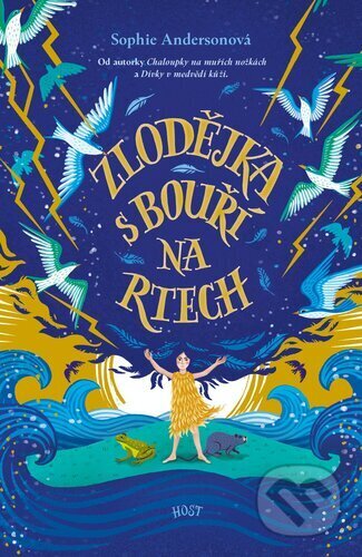Kniha: Zlodějka s bouří na rtech (Sophie Anderson). Host, 2025 Kniha: Zlodějka s bouří na rtech (Sophie Anderson). Host, 2025