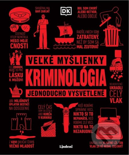 Kniha: Veľké myšlienky: Kriminológia (Autorský kolektiv). Lindeni, 2025 Kniha: Veľké myšlienky: Kriminológia (Autorský kolektiv). Lindeni, 2025