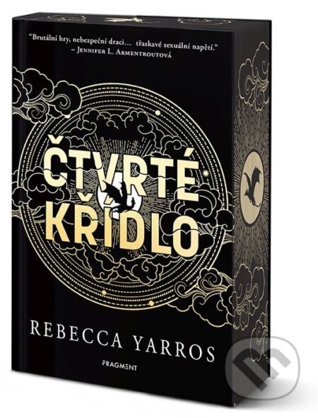 Kniha: Čtvrté křídlo - s bonusovou kapitolou (Rebecca Yarros). Nakladatelství Fragment, 2025 Kniha: Čtvrté křídlo - s bonusovou kapitolou (Rebecca Yarros). Nakladatelství Fragment, 2025