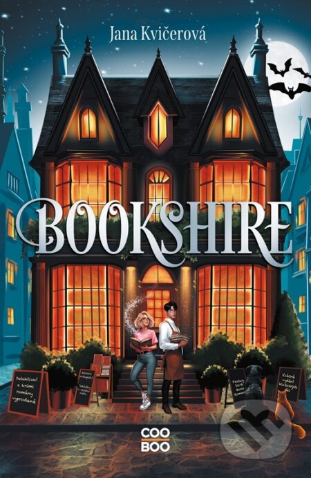 Kniha: Bookshire (Jana Kvičerová). CooBoo CZ, 2025 Kniha: Bookshire (Jana Kvičerová). CooBoo CZ, 2025