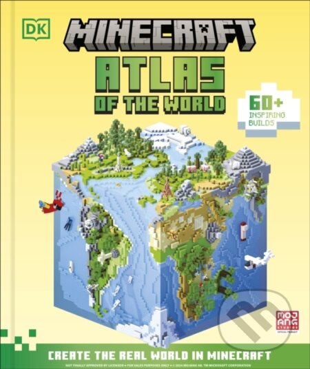 Kniha: Minecraft Atlas of the World (DK). Dorling Kindersley, 2025 Kniha: Minecraft Atlas of the World (DK). Dorling Kindersley, 2025