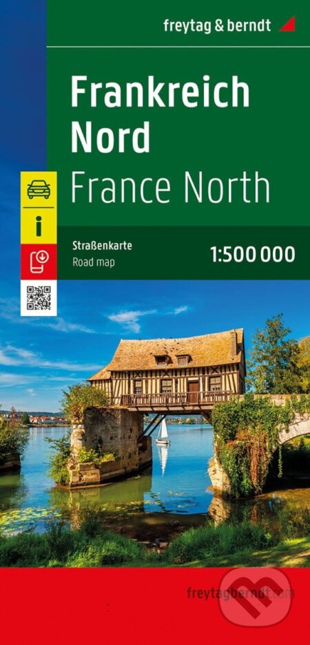 Severní Francie 1:500 000 / automapa (freytag&berndt). freytag&berndt, 2025 Severní Francie 1:500 000 / automapa (freytag&berndt). freytag&berndt, 2025