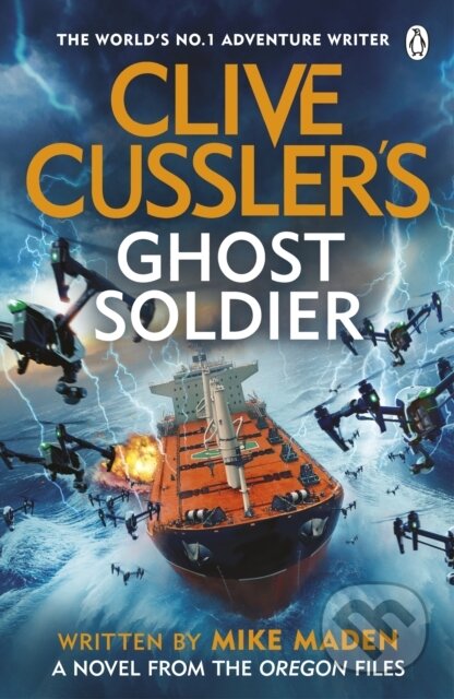 Kniha: Clive Cussler’s Ghost Soldier (Mike Maden). Penguin Books, 2025 Kniha: Clive Cussler’s Ghost Soldier (Mike Maden). Penguin Books, 2025
