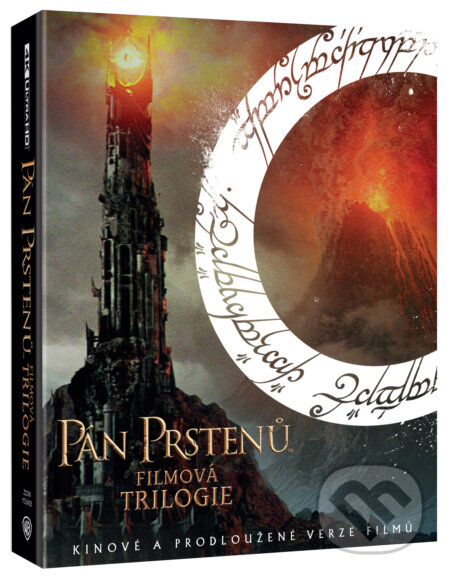 Film: Pán prstenů filmová trilogie: Prodloužená a kinová verze 9 BD (Peter Jackson) (UltraHDBlu-ray). Magicbox, 2025 Film: Pán prstenů filmová trilogie: Prodloužená a kinová verze 9 BD (Peter Jackson) (UltraHDBlu-ray). Magicbox, 2025