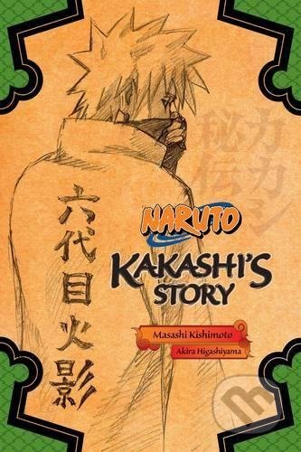 Kniha: Naruto: Kakashi's Story--Lightning in the Frozen Sky (Akira Higashiyama a Masashi Kishimoto). Viz Media, 2015 Kniha: Naruto: Kakashi's Story--Lightning in the Frozen Sky (Akira Higashiyama a Masashi Kishimoto). Viz Media, 2015
