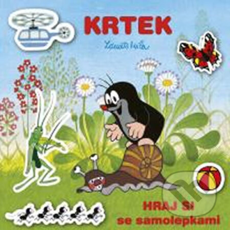 Kniha: Krtek - Hraj si se samolepkami (Zdeněk Miler). Akim, 2017 Kniha: Krtek - Hraj si se samolepkami (Zdeněk Miler). Akim, 2017