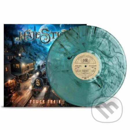 Hudobné CD: Majestica: Power Train (Turquoise) LP (Bertus). Bertus, 2025 Hudobné CD: Majestica: Power Train (Turquoise) LP (Bertus). Bertus, 2025