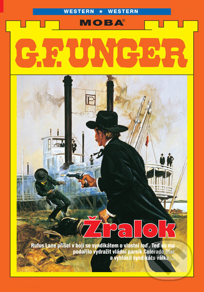 E-kniha: Žralok (G. F. Unger). Moba, 2025 E-kniha: Žralok (G. F. Unger). Moba, 2025