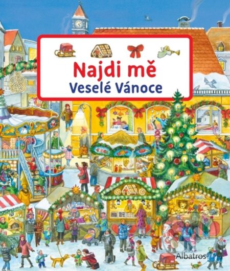 Kniha: Najdi mě: Veselé Vánoce (Susanne Gernhäuser). Albatros CZ, 2025 Kniha: Najdi mě: Veselé Vánoce (Susanne Gernhäuser). Albatros CZ, 2025