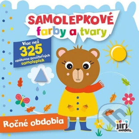 Kniha: Samolepkové farby a tvary - Ročné obdobia (Jiri Models SK). Jiri Models SK, 2025 Kniha: Samolepkové farby a tvary - Ročné obdobia (Jiri Models SK). Jiri Models SK, 2025