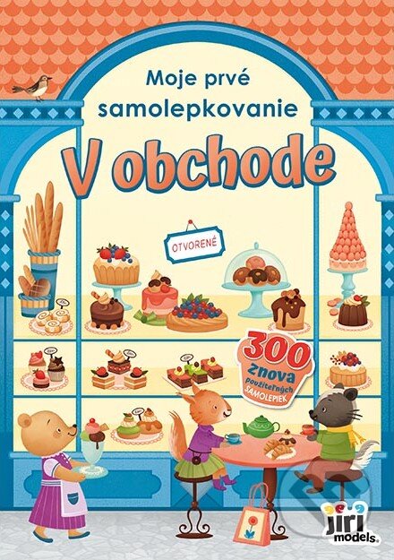 Kniha: Moje prvé samolepkovanie: V obchode (Jiri Models SK). Jiri Models SK, 2025 Kniha: Moje prvé samolepkovanie: V obchode (Jiri Models SK). Jiri Models SK, 2025