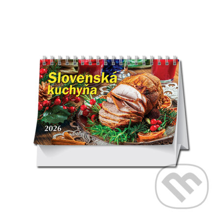 Stolový kalendár Slovenská kuchyňa 2026 (Spektrum grafik). Spektrum grafik, 2025 Stolový kalendár Slovenská kuchyňa 2026 (Spektrum grafik). Spektrum grafik, 2025
