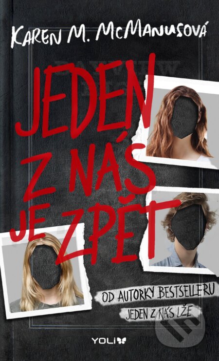 E-kniha: Jeden z nás je zpět (Karen M. McManusová). YOLi CZ, 2025 E-kniha: Jeden z nás je zpět (Karen M. McManusová). YOLi CZ, 2025