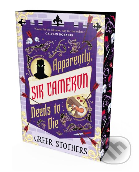 Kniha: Apparently, Sir Cameron Needs to Die (Greer Stothers). Titan Books, 2026 Kniha: Apparently, Sir Cameron Needs to Die (Greer Stothers). Titan Books, 2026