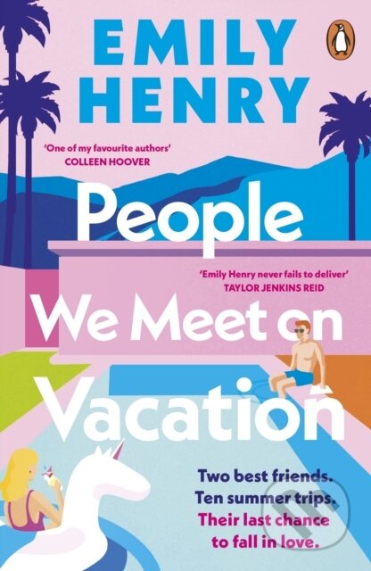Kniha: People We Meet On Vacation (Emily Henry). Penguin Books, 2025 Kniha: People We Meet On Vacation (Emily Henry). Penguin Books, 2025